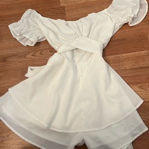 White romper
